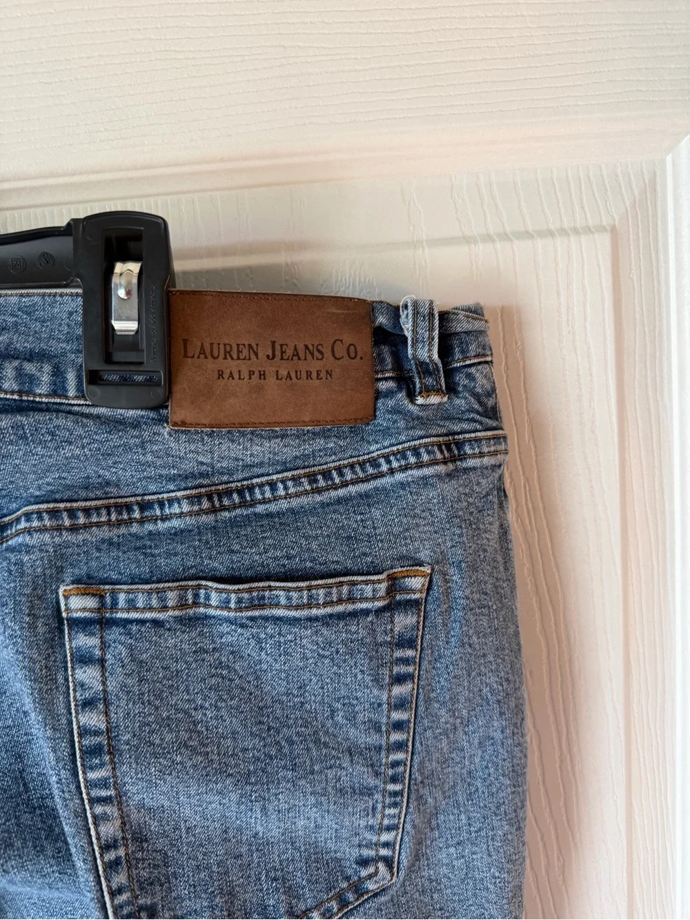 Ralph Lauren Lauren Jeans Co. Petite 14P Medium Blue Denim Jeans